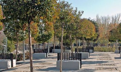 San Fernando riega zonas verdes (250.000 m2) con agua reciclada