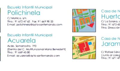 Jornadas de puertas abiertas en escuelas infantiles y casas de niños