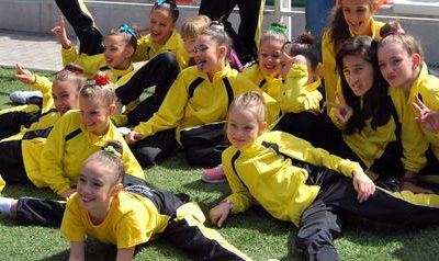 Las gimnastas de rítmica del Club San Fernando de Henares clasificadas para el Campeonato de España