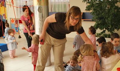 Taller de los Sentidos en la Escuela Infantil Polichinela