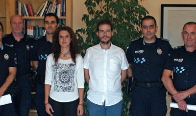 Reconocimiento y felicitación a cuatro agentes de policía por sus actuaciones meritorias este año