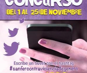 #SANFERCONTRAVIOLENCIADEGENERO – PARTICIPA EN TWITTER – CONCURSO – BASES