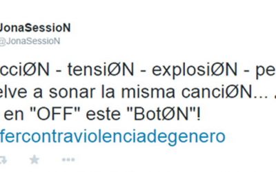 Ganador del concurso en Twitter #sanfercontraviolenciadegenero