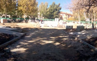 Buen Ritmo en las Obras de Remodelación del Parque ‘Dolores Ibárruri’