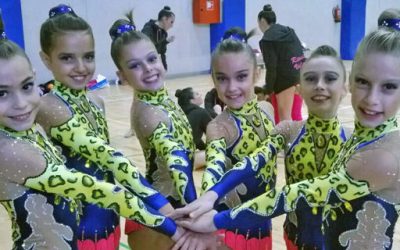 El Club de Gimnasia Rítmica sigue en la élite española y 1º de la Comunidad