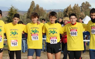 El equipo Cadete de Cross ‘campo a través’ subcampeón de Madrid
