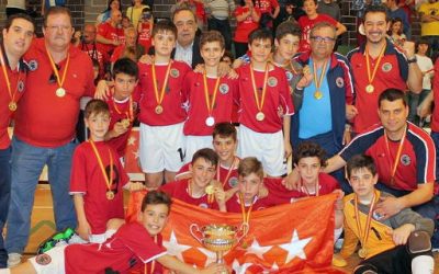 Dos sanfernandinos campeones nacionales de Fútbol Sala Sub-11
