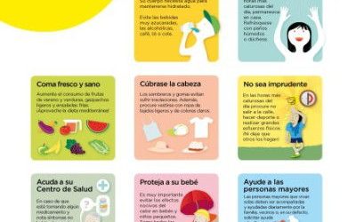 Recomendaciones para la ola de calor