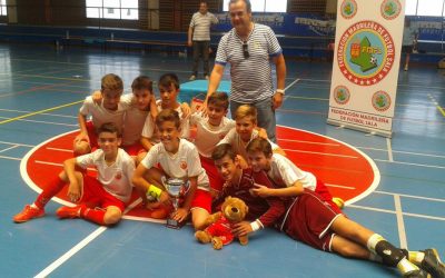Rayo San Fernando Alevín FS Campeón Copa Federación Madrid