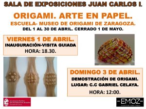 CARTEL DE ORIGAMI