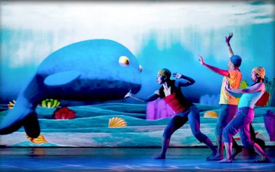 Danza y Audiovisual 3D Familiar. Ballenas, historias de Gigantes.  Sábado 7 de Mayo. Teatro García Lorca. 19:00 h.