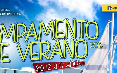 CAMPAMENTO DE VERANO 2016. De 12 a 17 años.