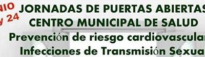JORNADAS DE PUERTAS ABIERTAS CENTRO MUNICIPAL DE SALUD