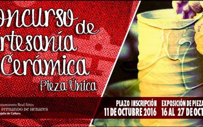 I CONCURSO  DE ARTESANÍA Y CERÁMICA. (PIEZA ÚNICA)