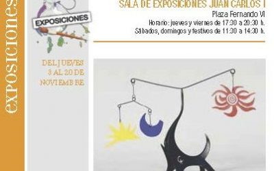 “EL DIÁLOGO DE LA ESCULTURA”. RED ITINER DEL JUEVES 3 AL 20 DE NOVIEMBRE. Exposición Sala Juan Carlos I.
