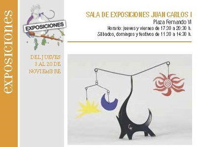 “EL DIÁLOGO DE LA ESCULTURA”. RED ITINER DEL  JUEVES 3 AL 20 DE NOVIEMBRE. Exposición  Sala Juan Carlos I.