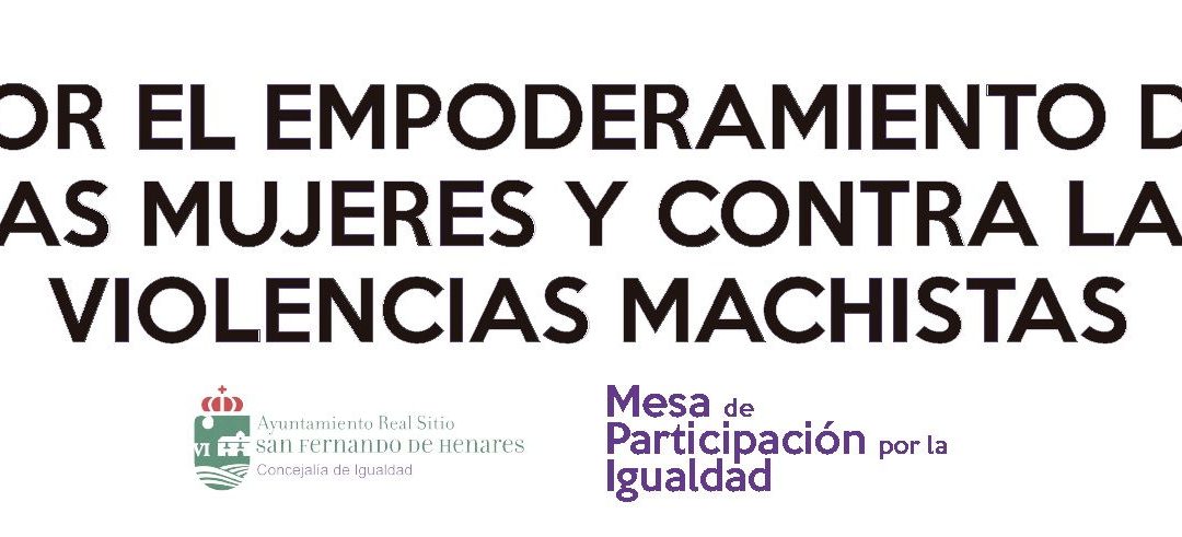 COMUNICADO MESA DE PARTICIPACIÓN POR LA IGUALDAD