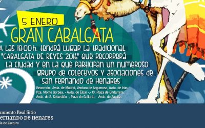 Recorrido y Cabalgata de Reyes Magos 2017.