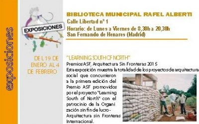 Exposición «Learning South of North» Del 19 de enero hasta el 4 de febrero.