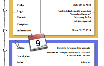 Agenda Participativa Abril 2017