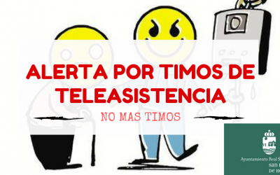 Alerta por Timos de Teleasitencia a personas mayores