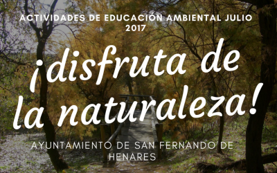 Actividades de Educación Ambiental Julio 2017