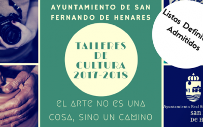 Cursos Culturales 2017-2018 (Folleto descargable)