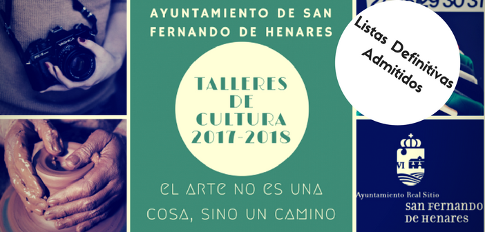 Cursos Culturales 2017-2018 (Folleto descargable)