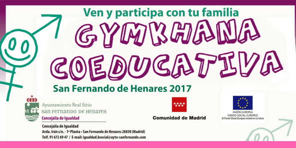 GYMKANA Coeducativa ESTE FIN DE SEMANA