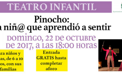 Teatro Infantil. Pinocho: La niñ@ que aprendió a sentir
