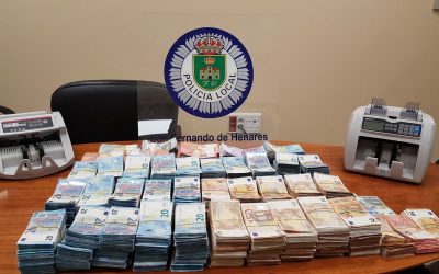La Policía Local de San Fernando de Henares requisa 500.000€ en un control