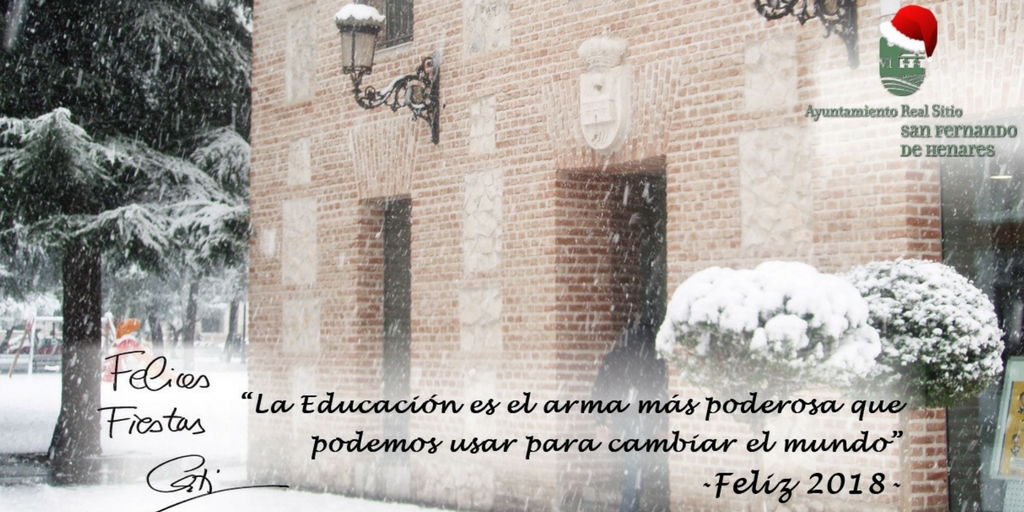 Felices Fiestas y prospero año nuevo