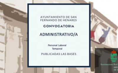 Resultado definitivo de la provisión con carácter temporal de una plaza de personal laboral Administrativo/a.