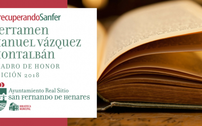 Ganadores y ganadoras del Certamen literario Manuel Vázquez Montalbán