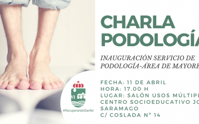 Charla sobre el nuevo servicio de Podología