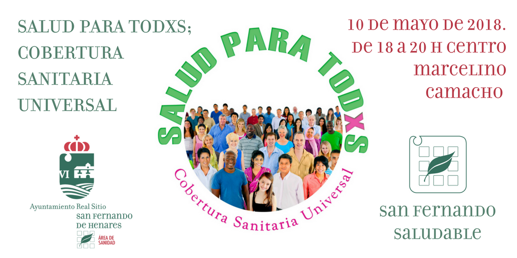 XX Jornada de San Fernando Saludable: Tema “Salud para todxs; cobertura sanitaria universal”  