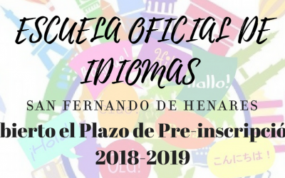 EOI San Fernando Abierto el Plazo de Pre-inscripción