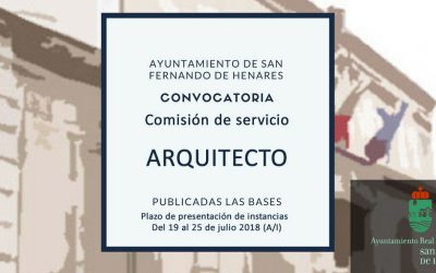 Convocatoria pública plaza temporal de Arquitecto – desierta