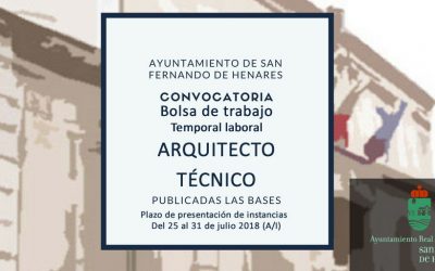 Resultado definitivo. Plaza de Arquitecto técnico.