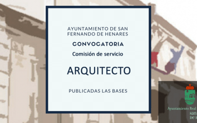 Plaza de arquitecto en comisión de servicios : convocatoria desierta