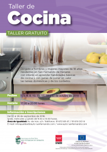TALLER COCINA OCTUBRE 2018