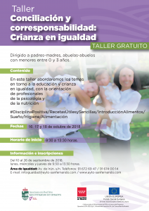 TALLER CONCILIACION OCTUBRE 2018