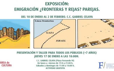 Exposición «Emigración: ¿Fronteras y Rejas? Parejas».