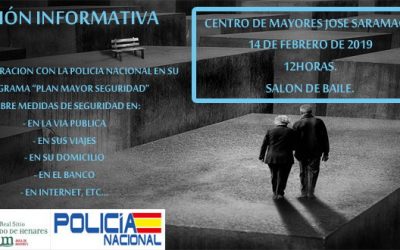 Sesión Informativa “PLAN MAYOR SEGURIDAD”