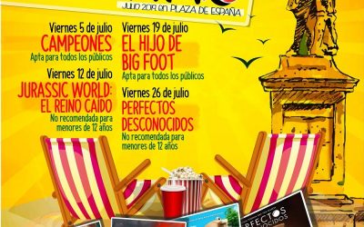 Julio, un mes para el séptimo arte con el programa Cine de Verano