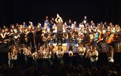 La EMMD Joaquín de Luz sella un intenso curso de actividad con un concierto sobre las tablas del García Lorca
