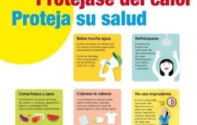 Consejos para nuestros/as mayores ante la ola de calor