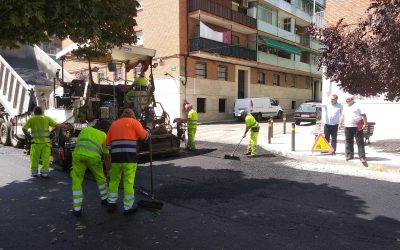 Continúan los trabajos del Plan de Asfaltado en tres puntos de la ciudad