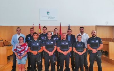Siete nuevos/as agentes se incorporan a la plantilla de Policía Local de San Fernando de Henares