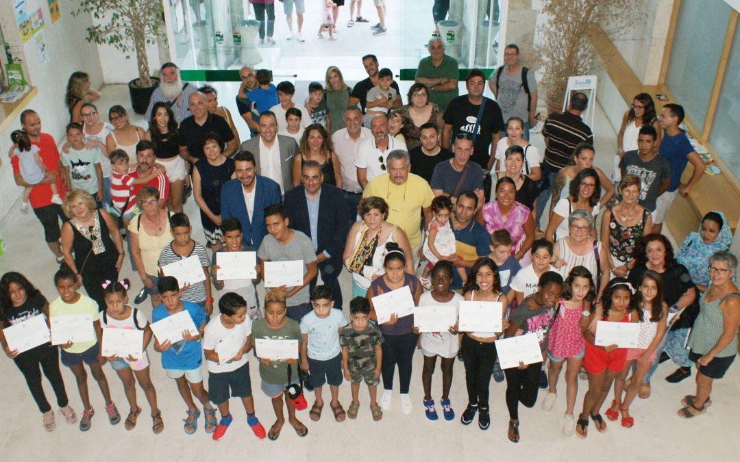 San Fernando de Henares brinda una emotiva despedida a los/as 15 niños/as saharauis que han pasado sus ‘Vacaciones en Paz’ con familias de acogida durante dos meses de verano